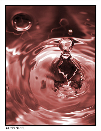 Spashing water