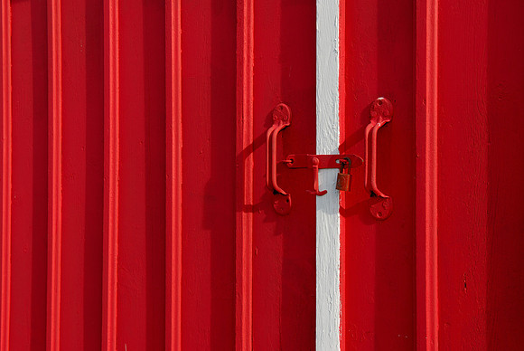 Door to grainery