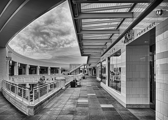 Oak Brook Mall (B&W version)