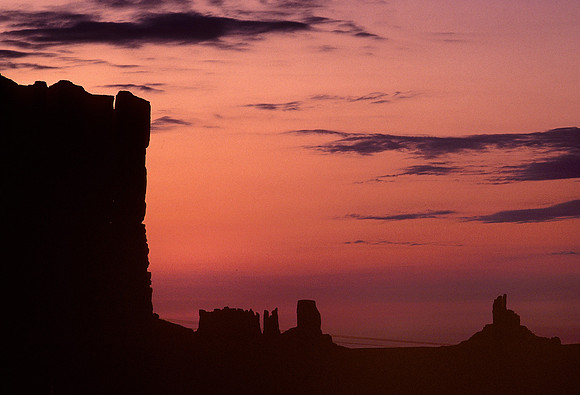Monument Valley sunset