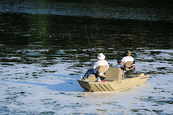 Fishing in the Cal Sag Channel