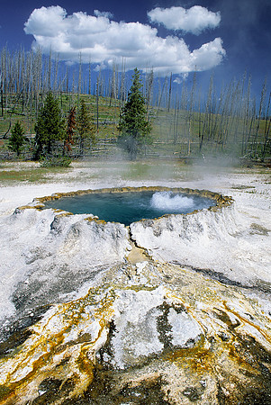Boiling pool
