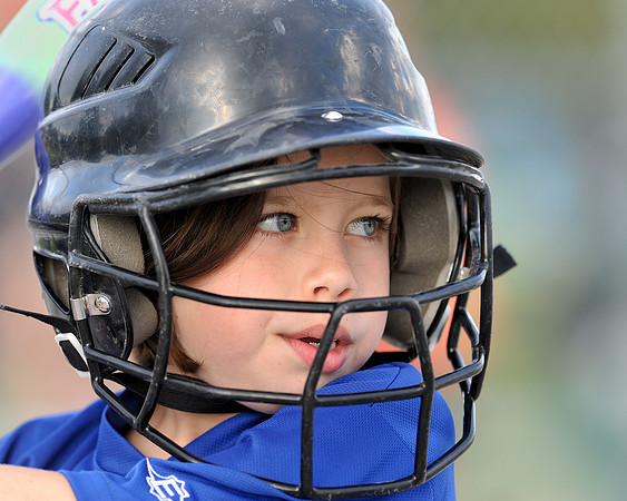 OYA Petites softball game