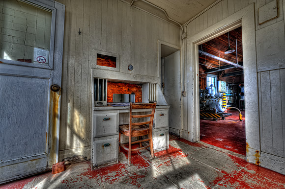 Lighthouse keeper's room
