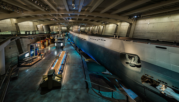U-505 Submarine Exhibit