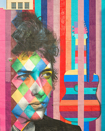 Bob Dylan Mural