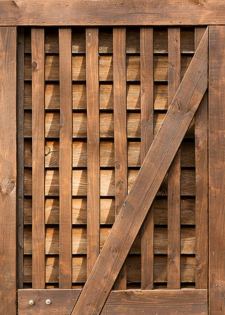 Barn door pattern