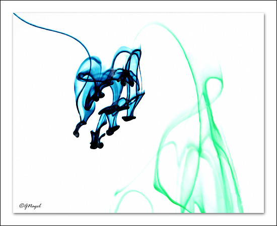 Blue approaches green