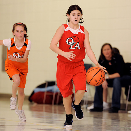 OYA girls basketball (Team #5 Nagel vs. #7 Hedderman)