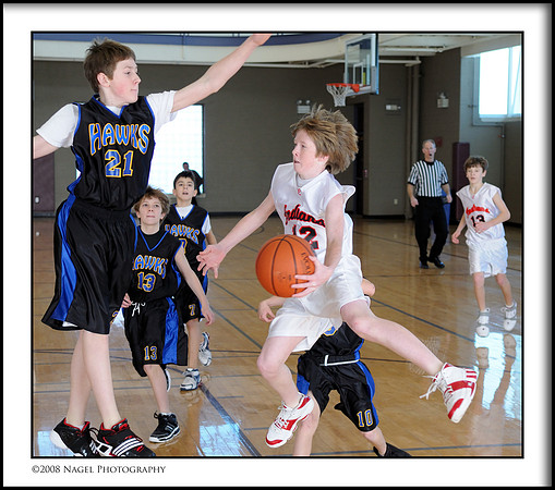 Saving the ball from out of bounds
