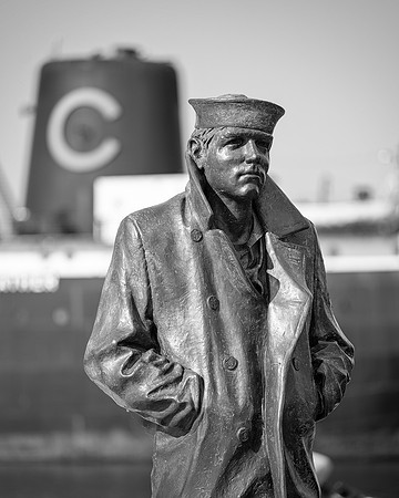 Lone Sailor Statue