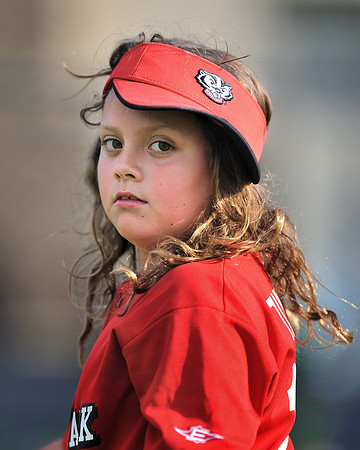 OYA Petites softball game