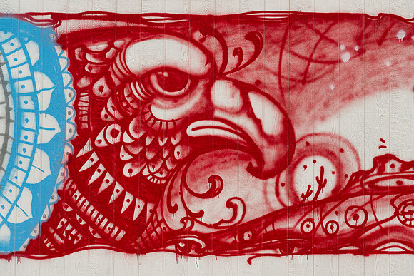 Eagle mural