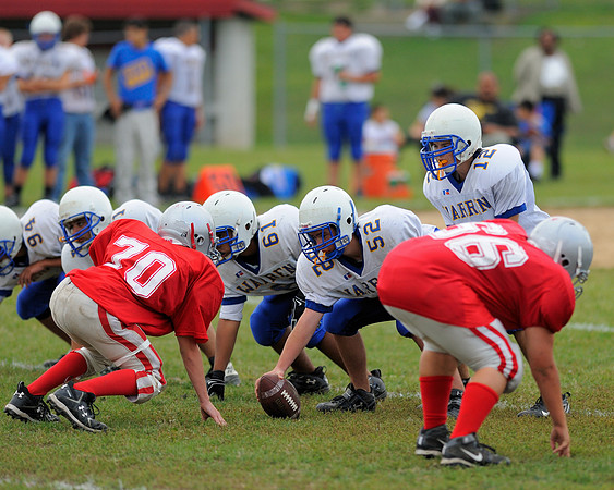 Warren Blue Devils on offense