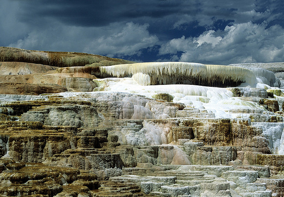 Storm over terraces