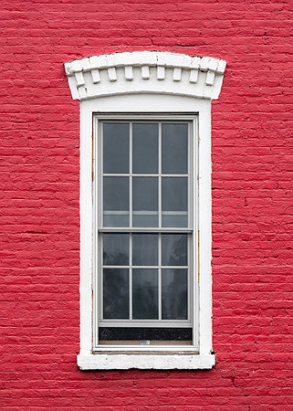 Red Brick Window